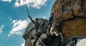 На поклонной горе торжественно открыли памятник в честь героев первой мировой Парк победы памятник героям первой мировой войны