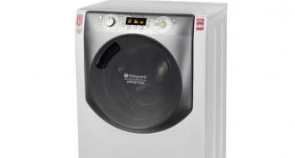 Mesin cuci Ariston tidak menyala - penyebab kesalahan utama mesin cuci Hotpoint Ariston